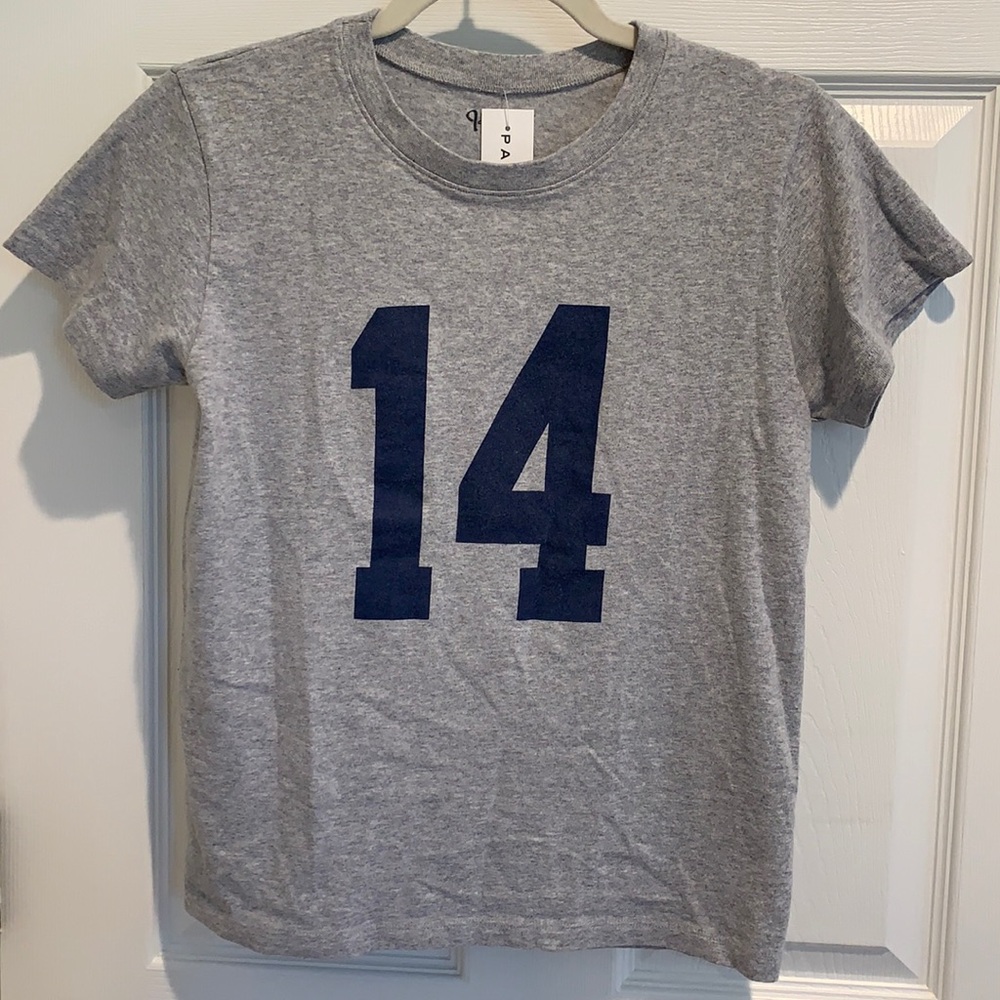 Trendy Brandy Melville Light Gray 14 T-Shirt Brand New